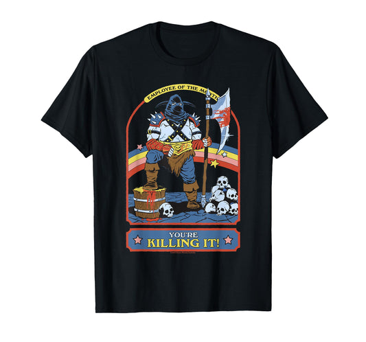 Employee of the Month Sarcastic Vintage Funny Adult Humor T-Shirt