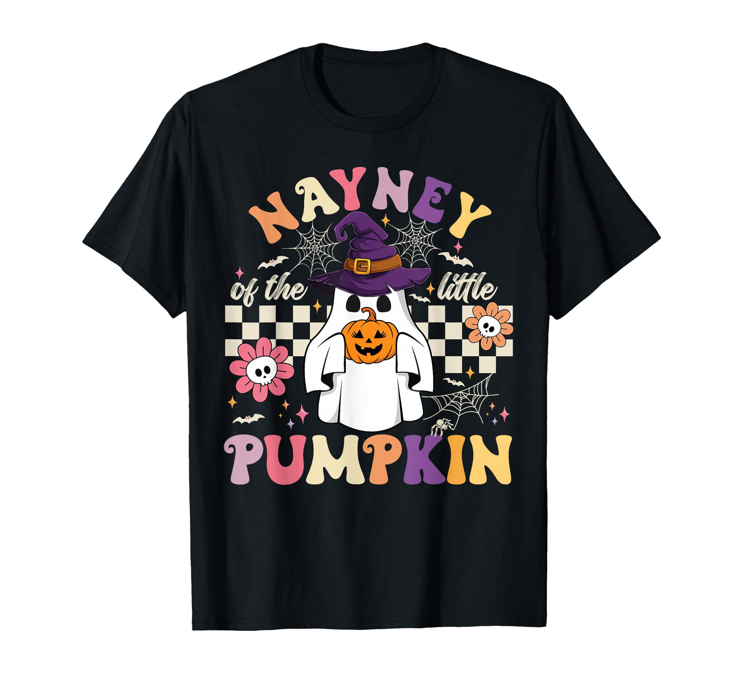 Nayney of The Little Pumpkin Halloween Spooky Ghost T-Shirt