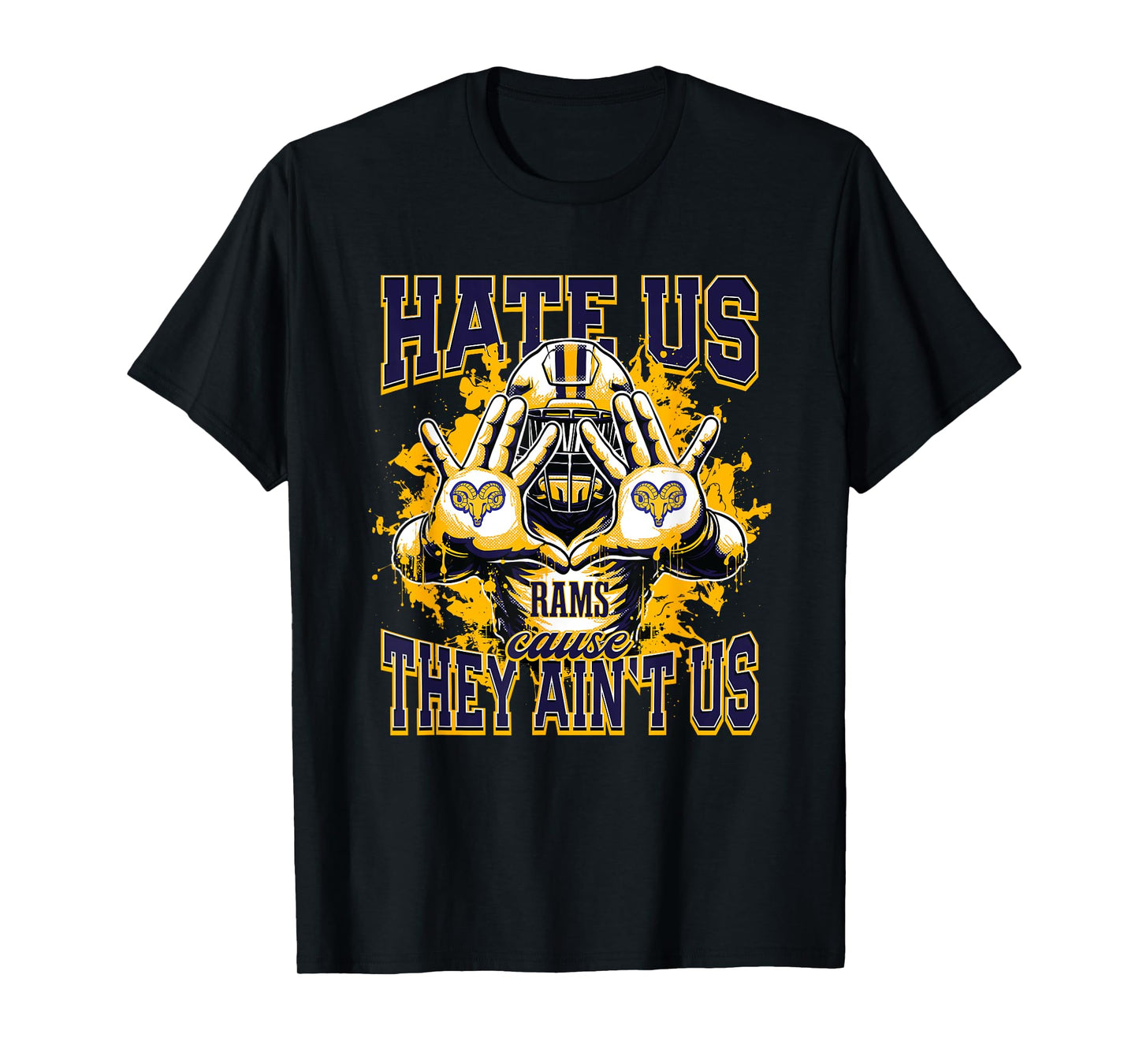 Reidsville Rams Logo Hate Us Cause They Ain't HS T-Shirt