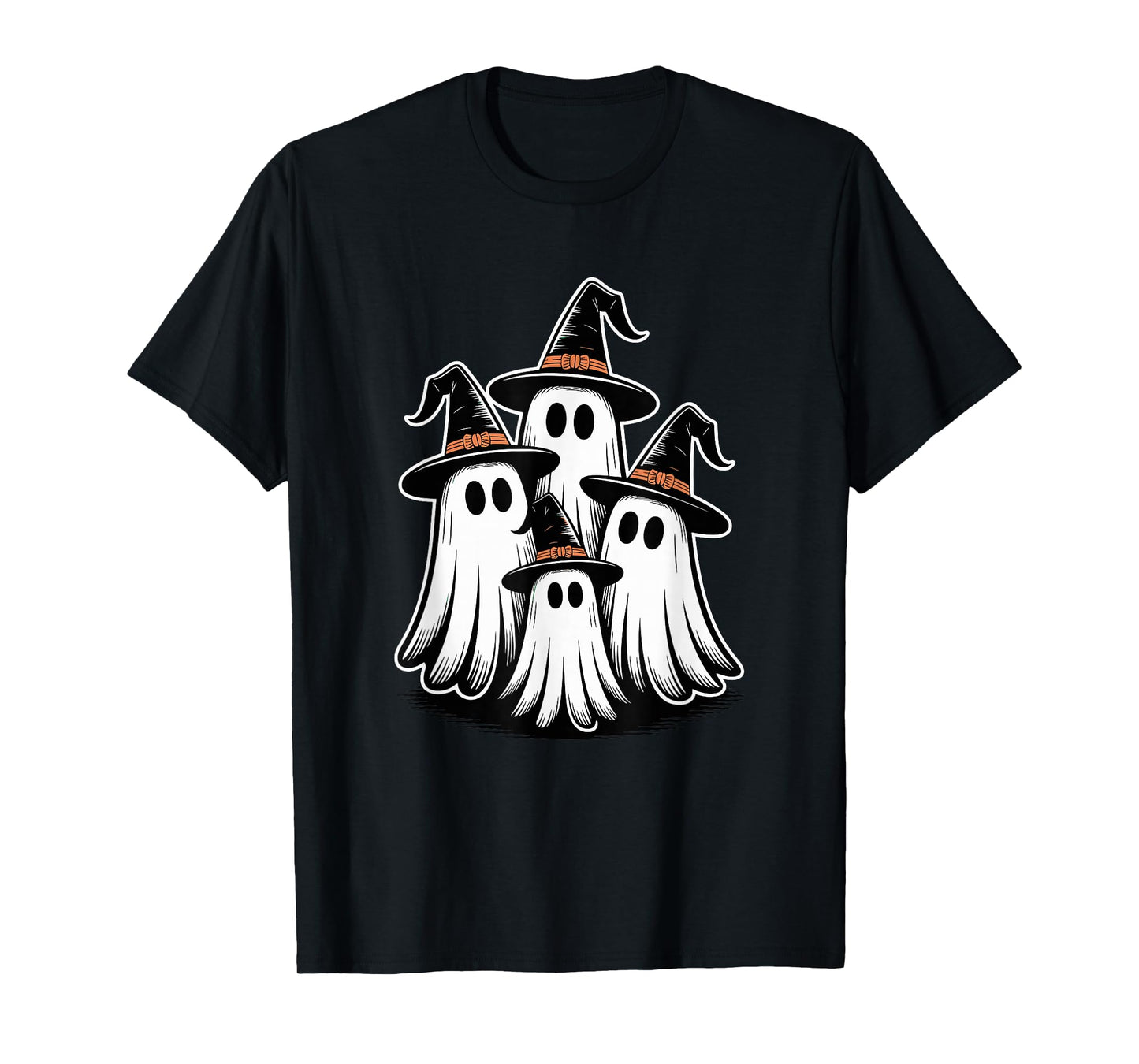 Halloween Ghosts Witch Ghost T-Shirt