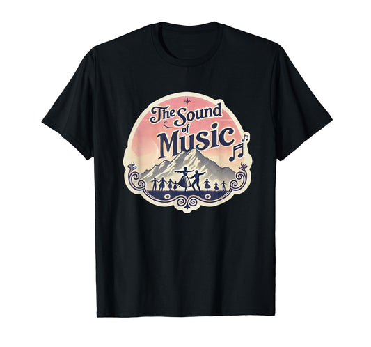 Sunset over the Alps Sound Of Music Family Musical T-Shirt