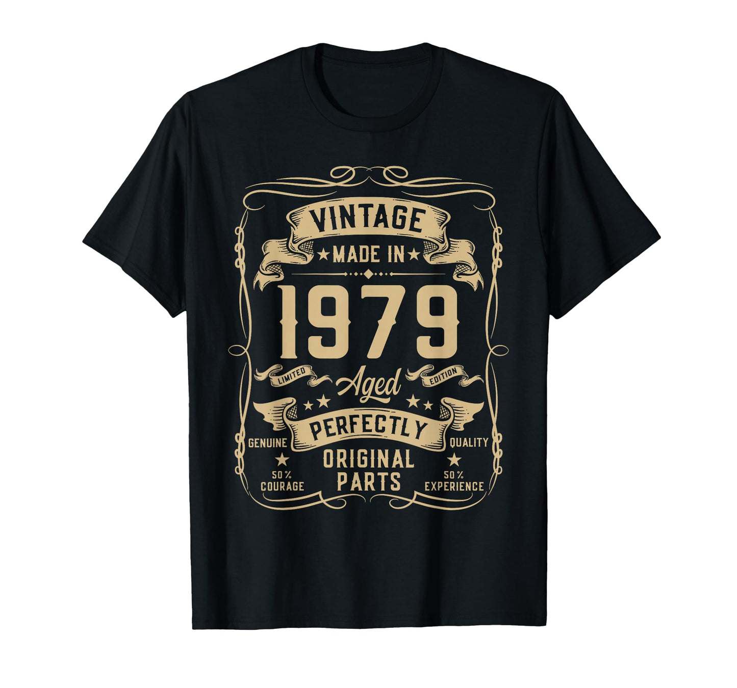 Vintage 1979 46yr 46th Birthday Gifts for Men 46 Years Old T-Shirt