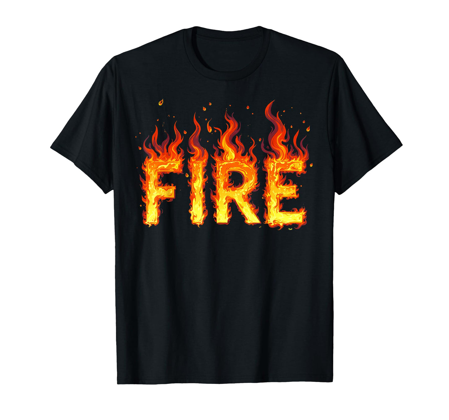 Fire and Ice Matching Funny 2024 Halloween Costume Easy Meme T-Shirt