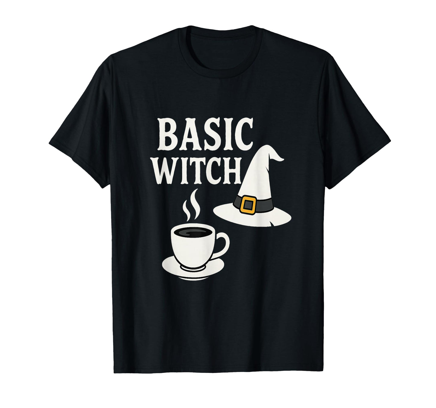 Basic Witch with Coffee Cup T-Shirt