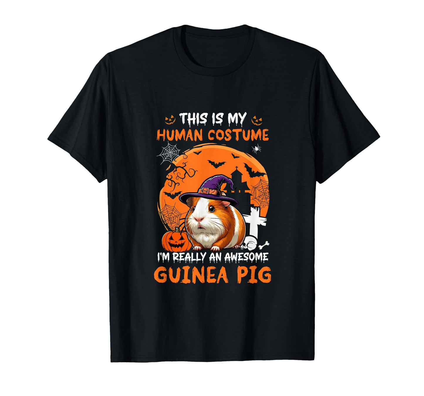 Human Costume Proud Awesome Guinea Pig Halloween Rodent T-Shirt