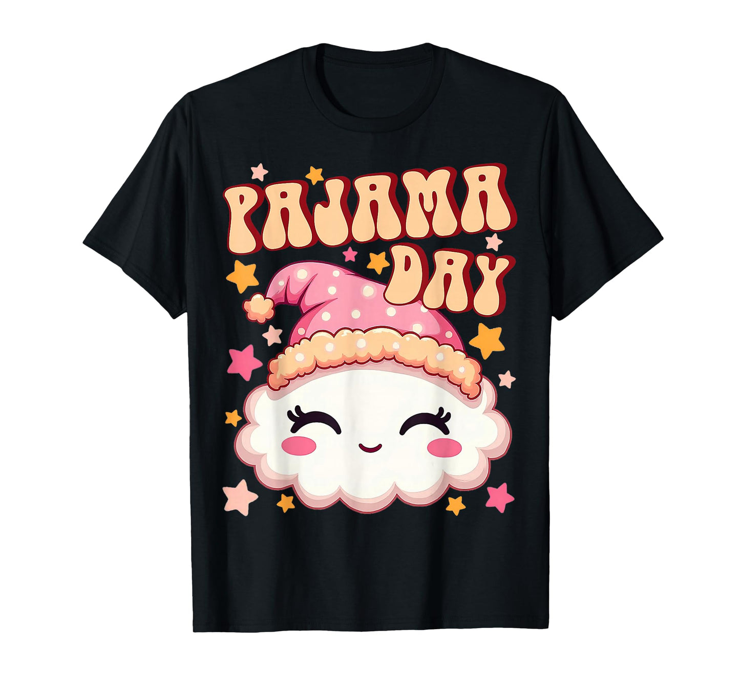 Pajama Day School Spirit Week Fun Cloud Teacher Student Cute T-Shirt