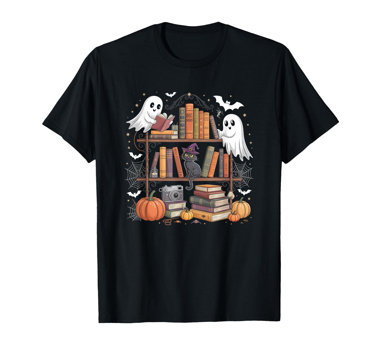 Halloween Reading Book for Kids Spooky Stories and Fun T-Shirt