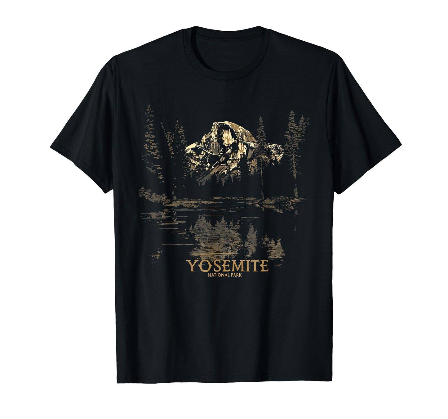 Yosemite - US National Park Vintage Men Women Kids Retro T-Shirt