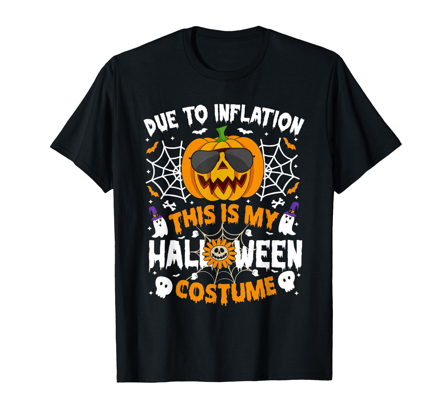 Pumpkin Halloween Costume Men Women Funny Halloween 2025 T-Shirt