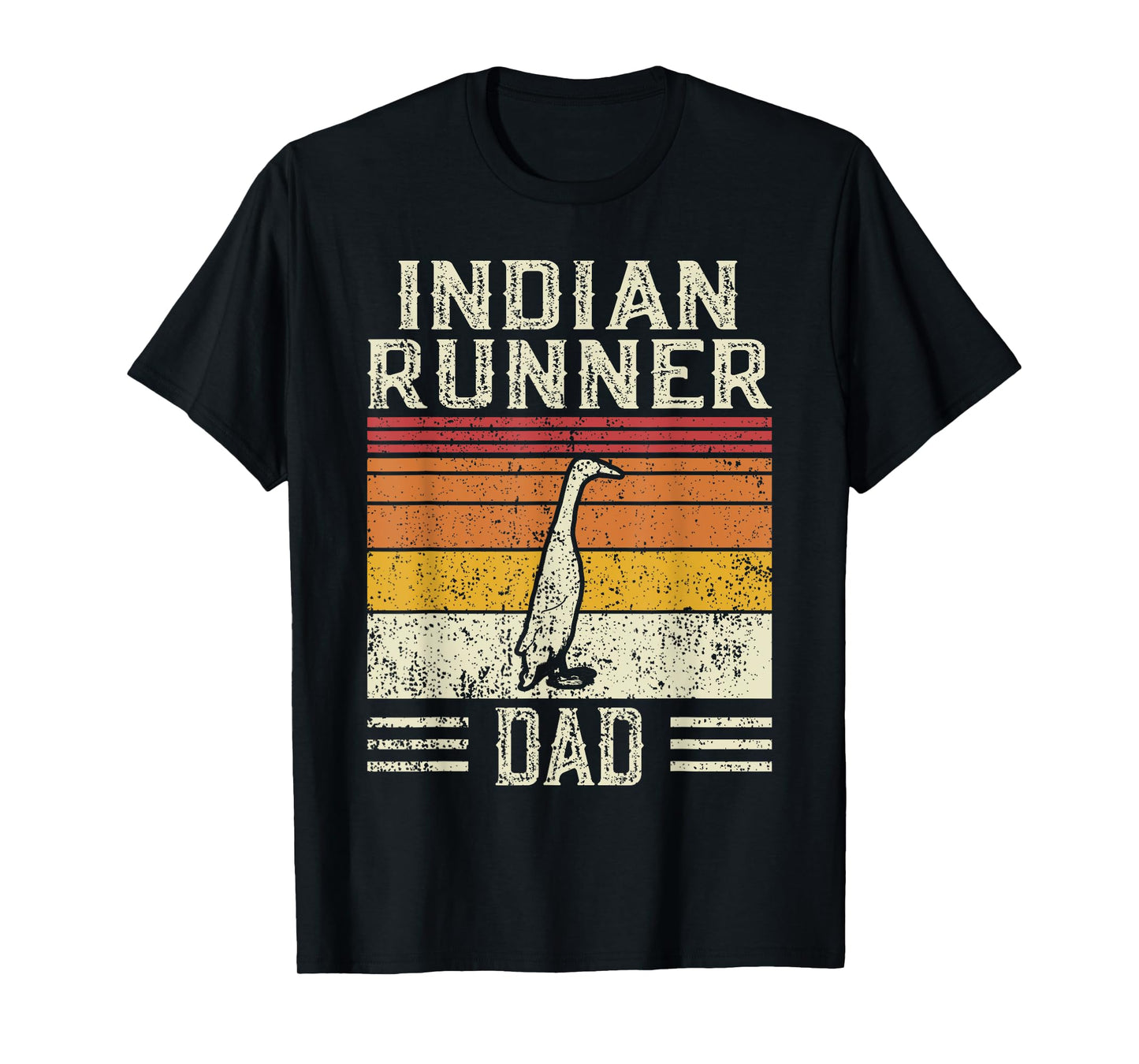 Best Duck Dad Men - Vintage Indian Runner T-Shirt