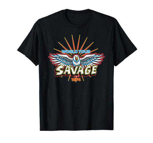 Savage World Tour 1974 X-23 Laura Kinney Cosplay T-Shirt