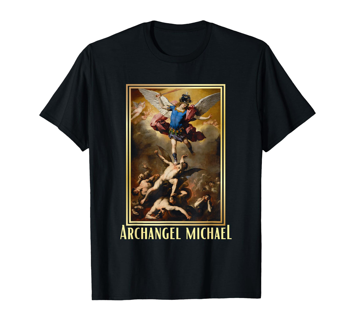 St Michael the Archangel - Protector Catholic Church Angel T-Shirt