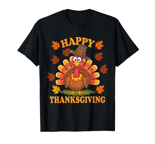 Happy Thanksgiving Funny Turkey Family Dinner Thanksgiving T-Shirt