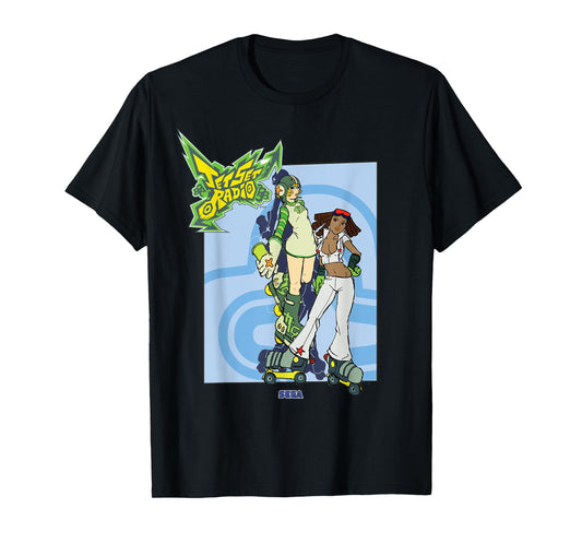 Jet Set Radio duo Gum, Piranha SEGA Dreamcast video game T-Shirt