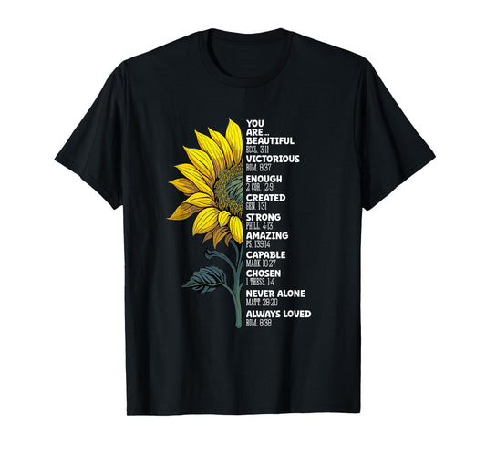 You Beautiful And Enough Created Strong Christian T-Shirt