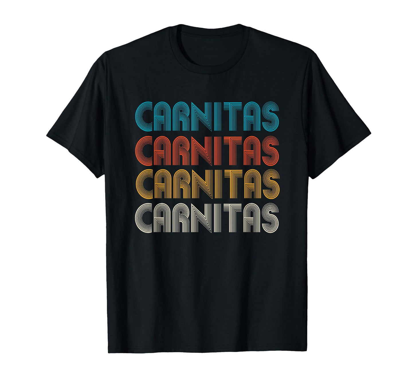 Carnitas, Mexican Comfort Food word design, Latino food T-Shirt