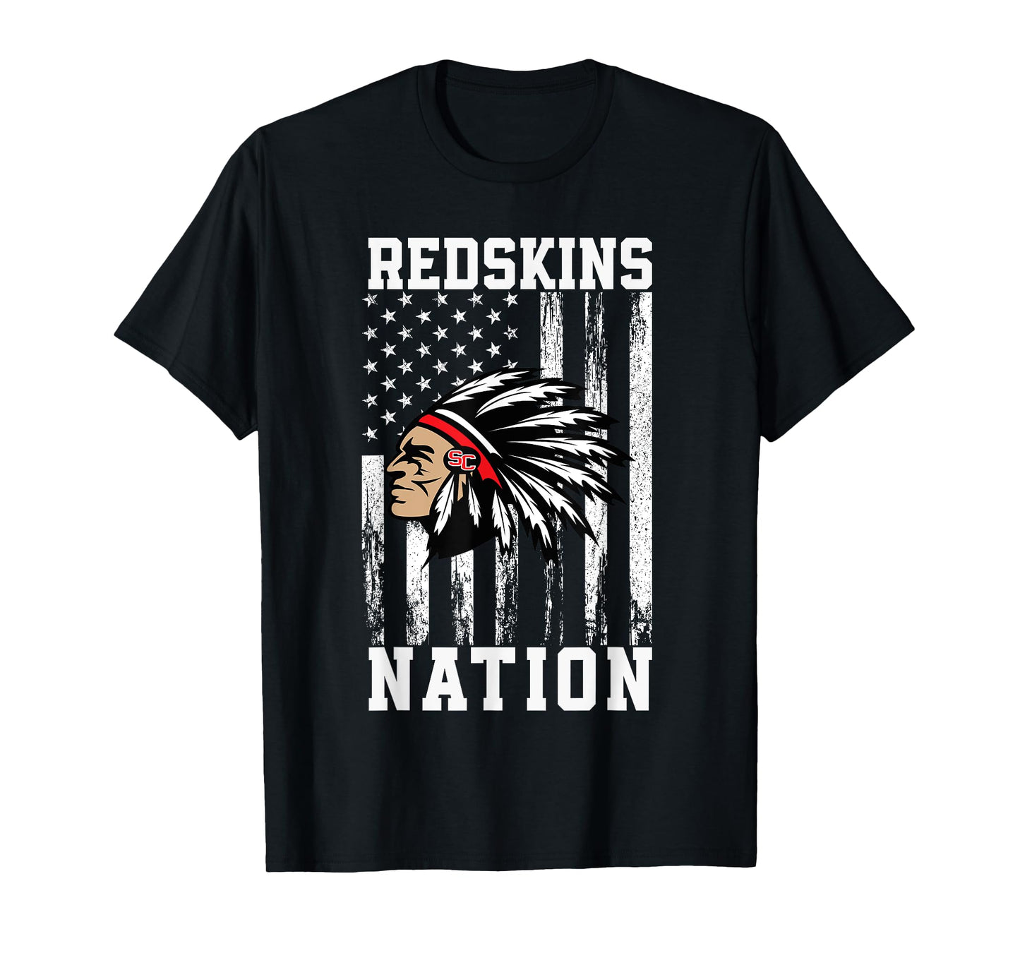 Social Circle Redskins Logo Nation HS T-Shirt