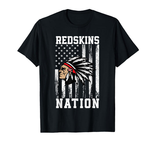 Social Circle Redskins Logo Nation HS T-Shirt