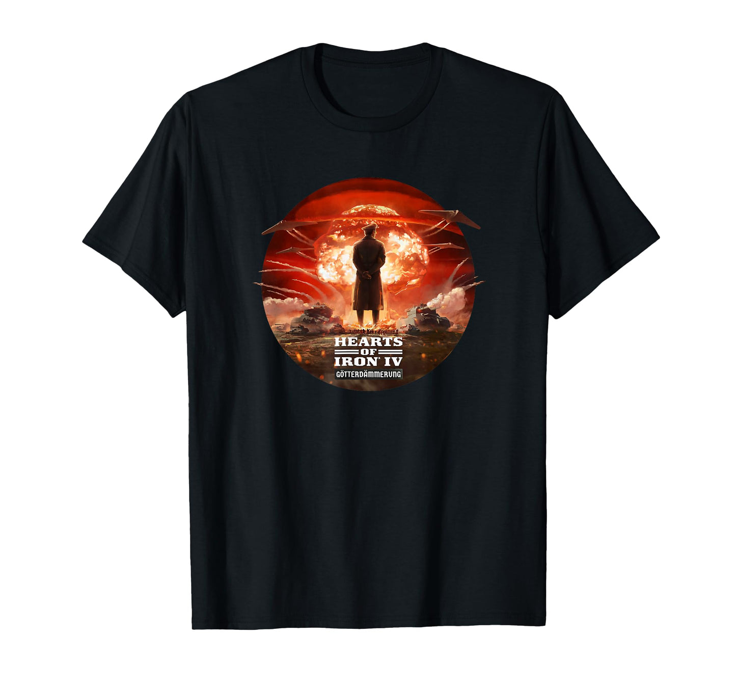Paradox Interactive Hearts of Iron IV Gtterdmmerung Logo T-Shirt
