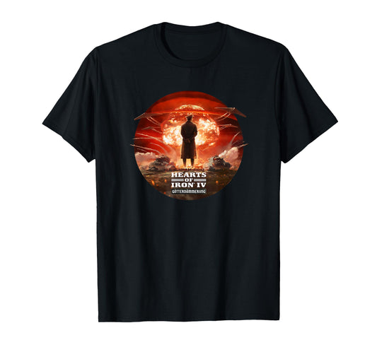Paradox Interactive Hearts of Iron IV Gtterdmmerung Logo T-Shirt