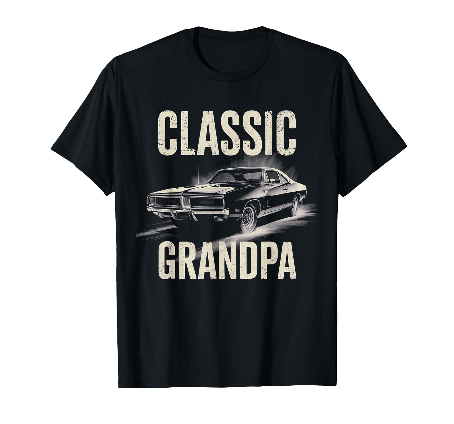 Vintage Cool Grandpa Classic Speed Car Nostalgic T-Shirt