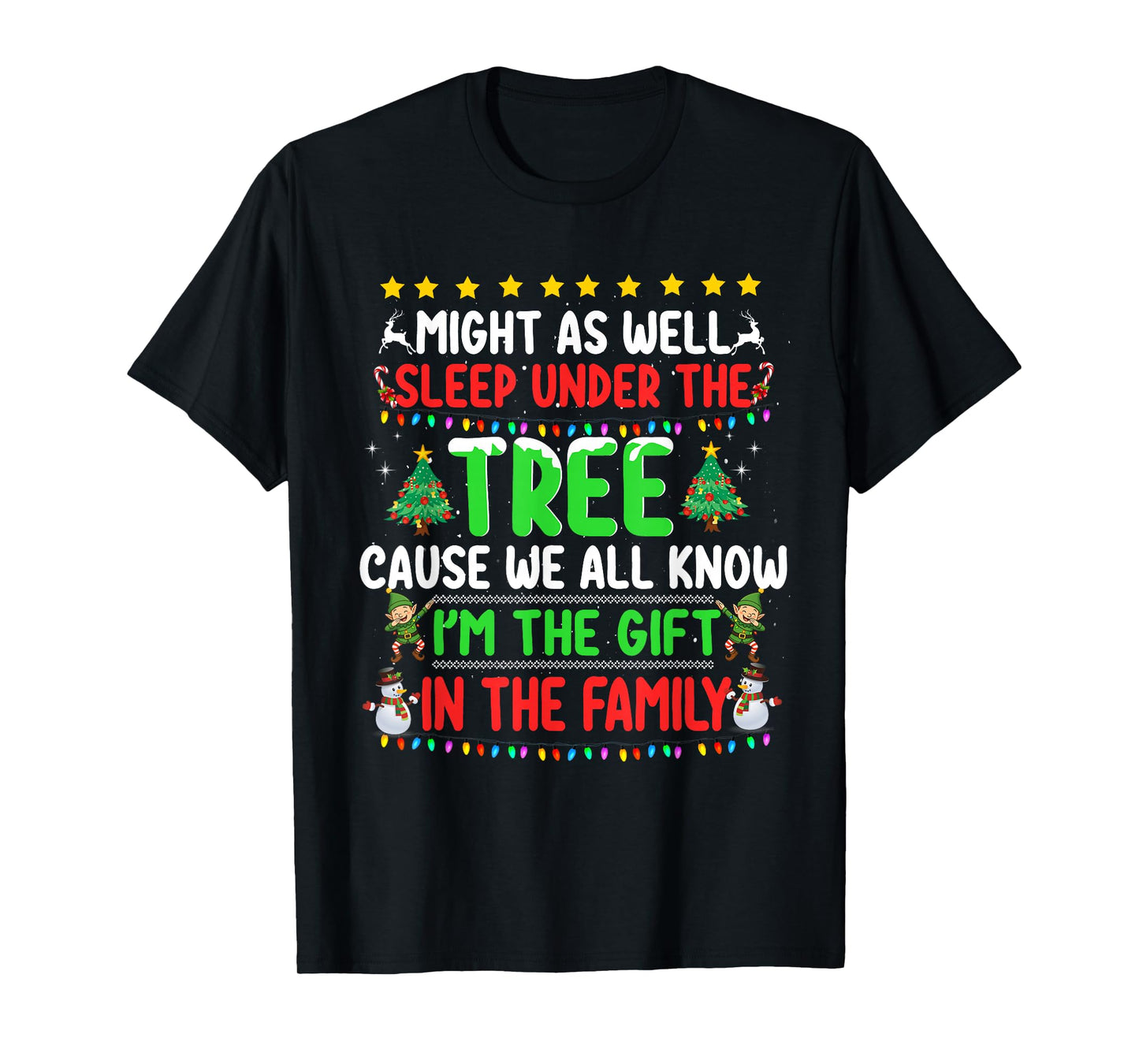 Funny Christmas Kids Christmas Pajamas Family Girls Boys T-Shirt