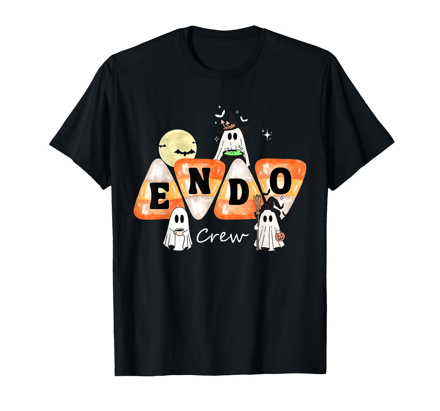Endo Crew Endoscopy Nurse GI Colonoscopy Colon Halloween T-Shirt