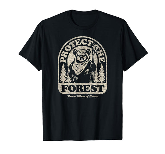 Star Wars - Ewok Protect The Forest T-Shirt