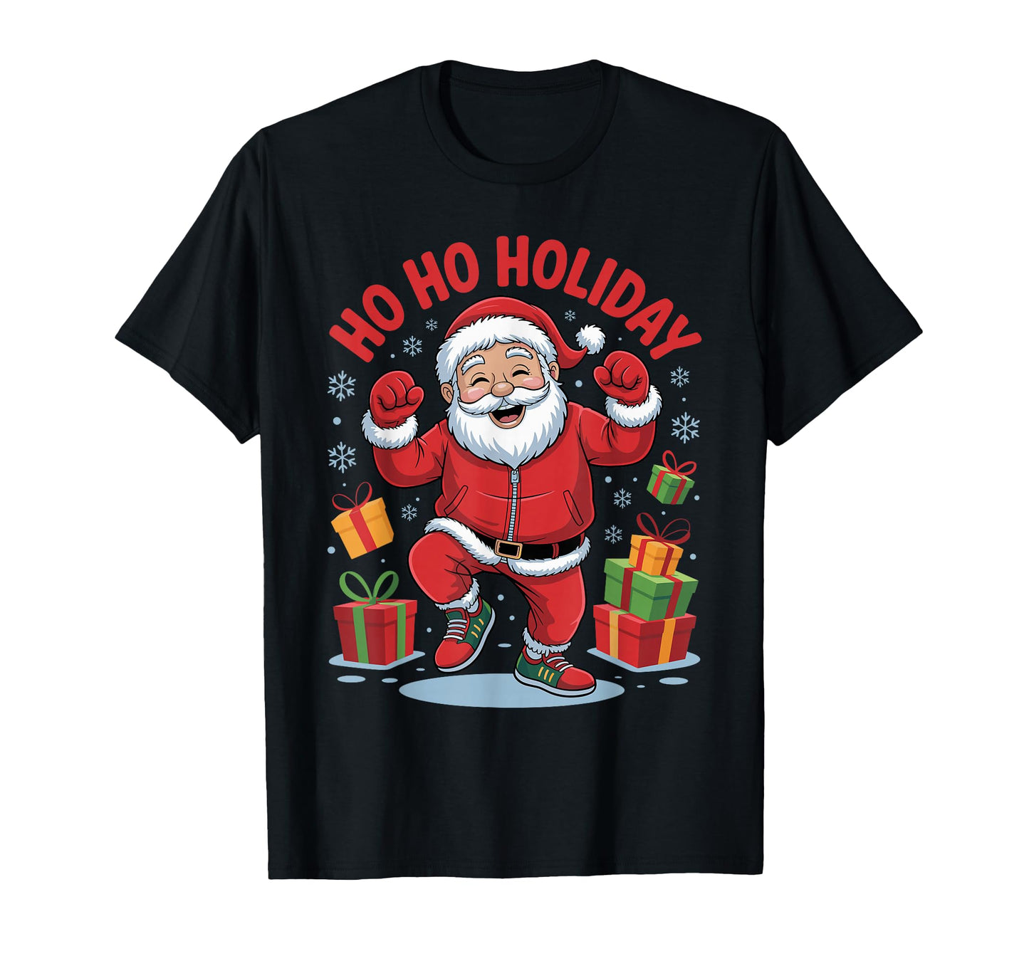 Funny Santa Dancing Dancer Holiday Christmas Xmas Pajama T-Shirt