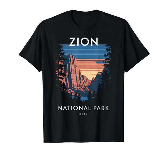 Zion National Park Scenic Utah Adventure T-Shirt