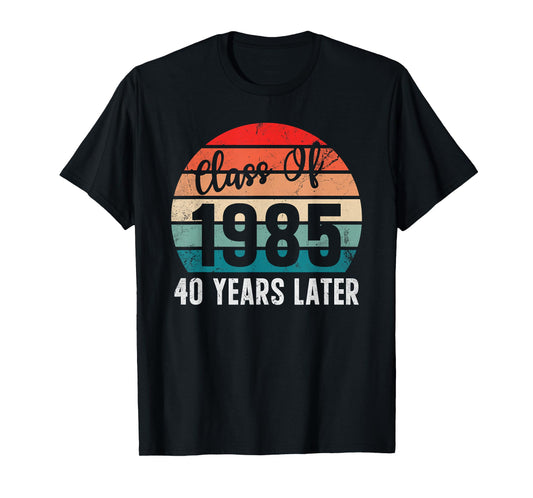 Vintage Class of 1985 85 Reunion High School College Alumni T-Shirt