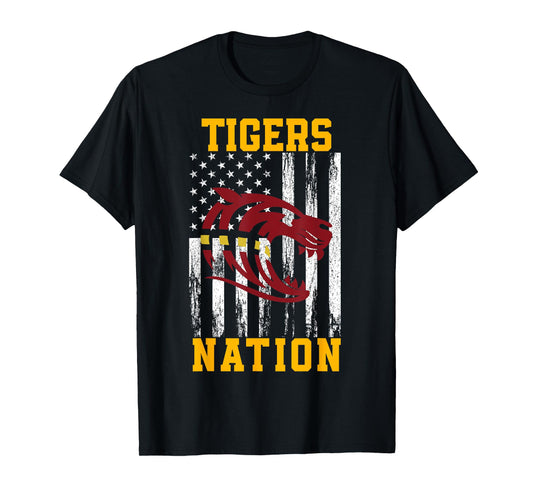 Dawson County Tigers Logo Nation HS T-Shirt