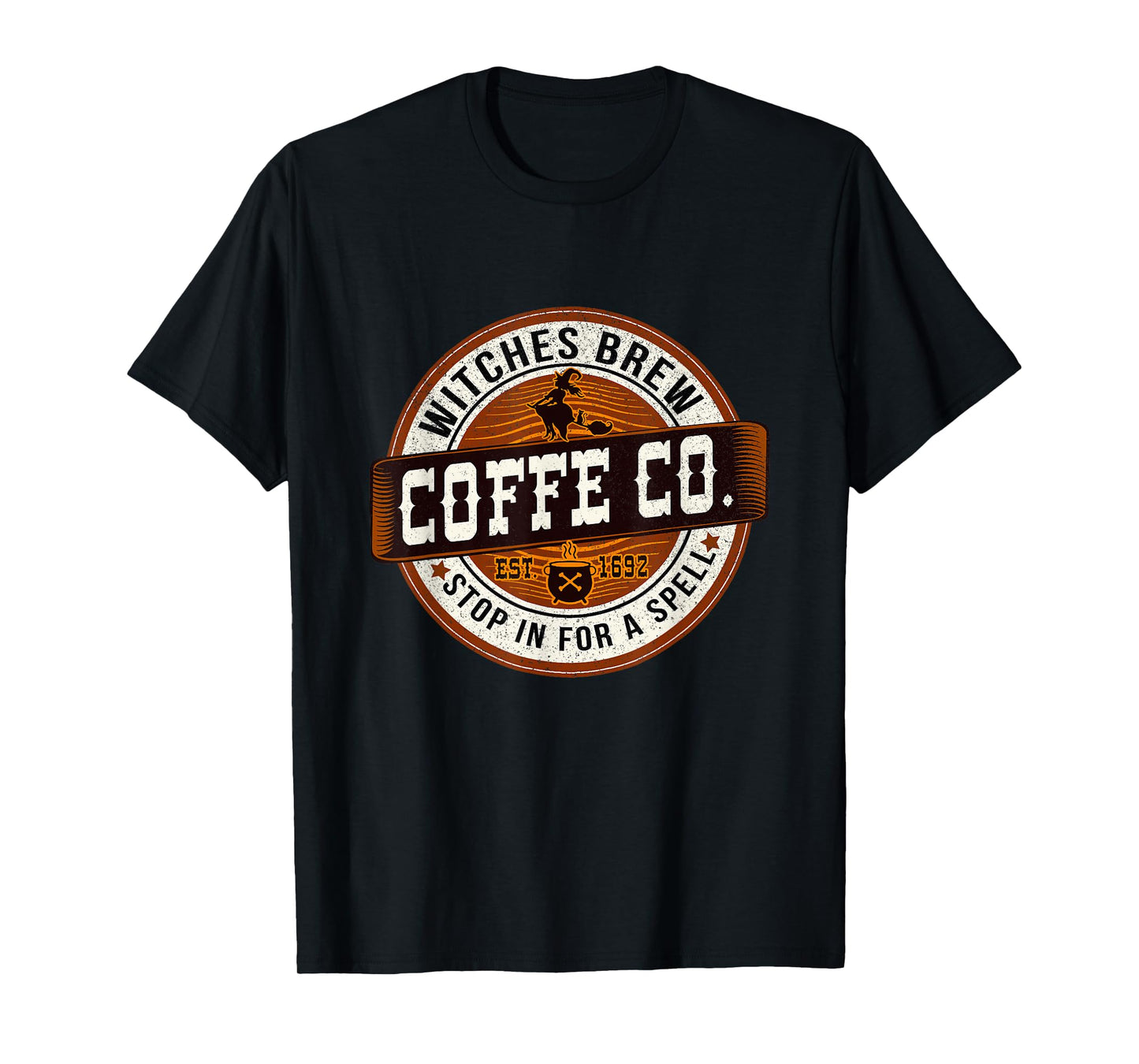 Witches Brew Coffee Co Est 1692 Stop in for A Spell Witchy T-Shirt