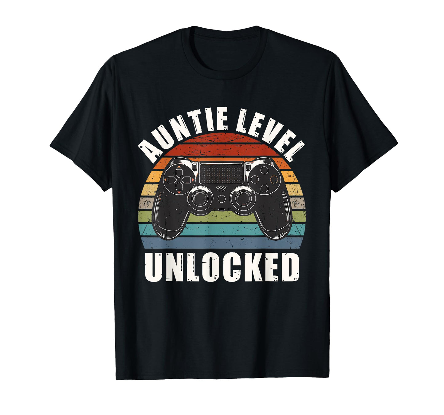 Auntie Level Unlocked Leveled Up To Auntie New Aunt T-Shirt