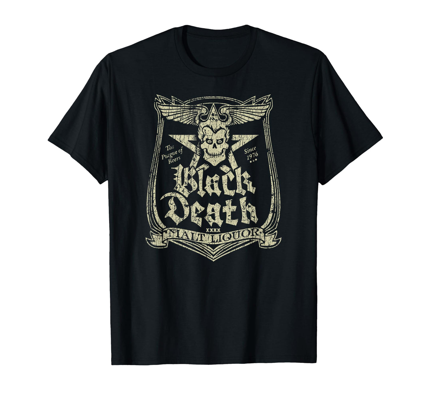 Black Death Malt Liquor 1976 T-Shirt