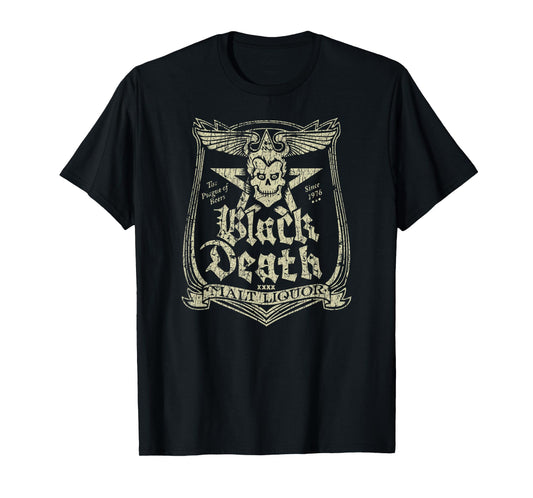 Black Death Malt Liquor 1976 T-Shirt