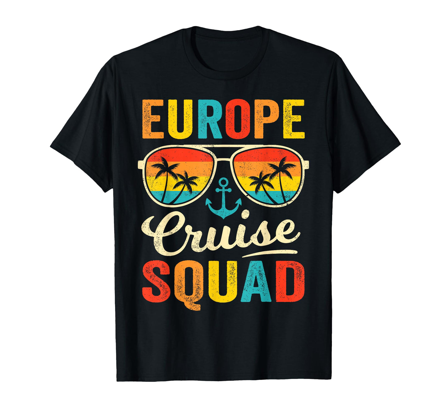 Europe Cruise Squad 2025 European Matching Family Group T-Shirt