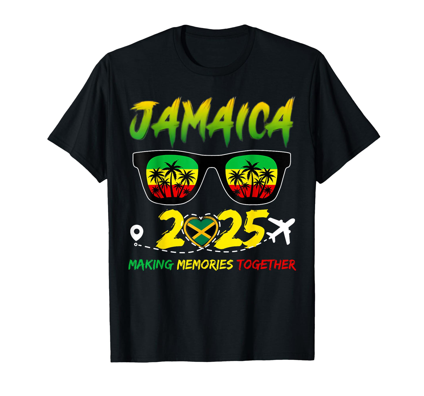 Jamaica Family Reunion 2025 Making Memories Vacation Summer T-Shirt