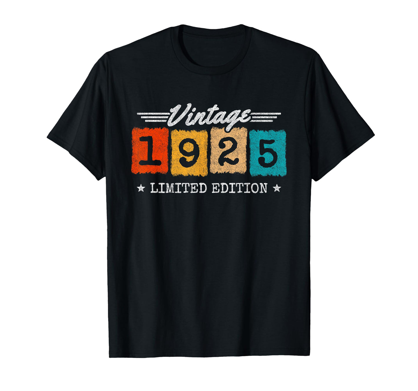 1925 Limited Edition - 1925 Birthday Year - Vintage 1925 T-Shirt