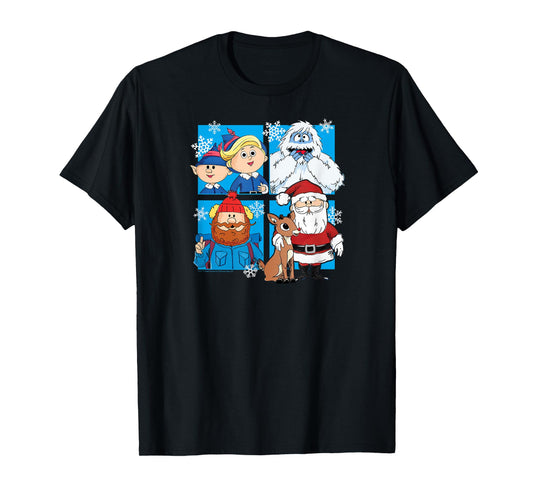 Rudolph The Red Nosed Reindeer - Santa Yukon Elves Snow Yeti T-Shirt