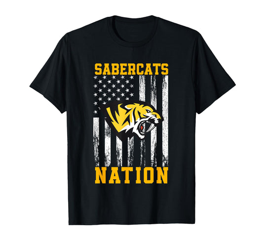 Saguaro Sabercats Logo Nation HS T-Shirt