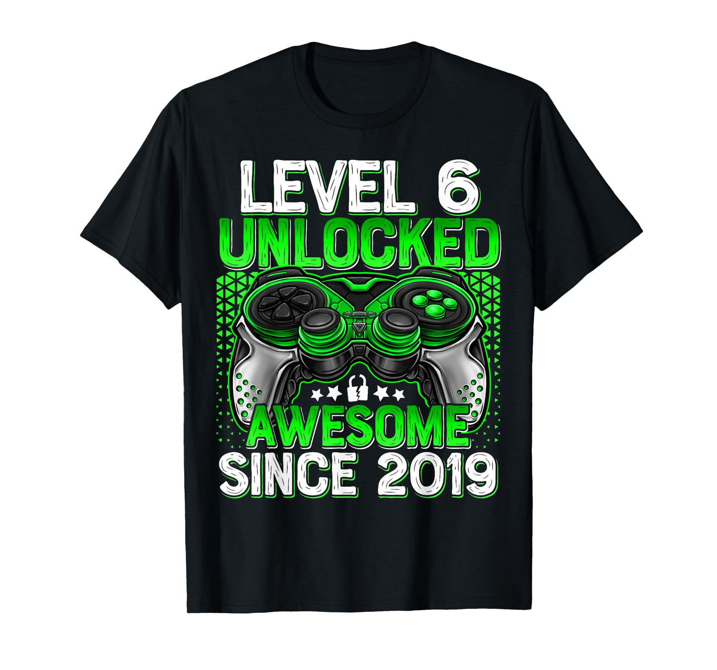 Level 6 Unlocked 6 Year Old Gifts For Boys 6th Birthday Boy T-Shirt