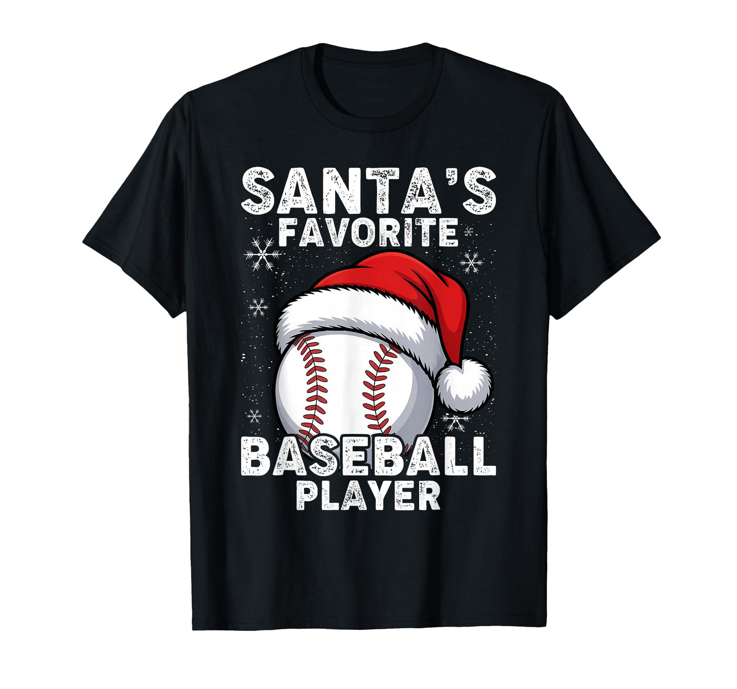 Baseball Christmas - Santa´s Favorite Player T-Shirt