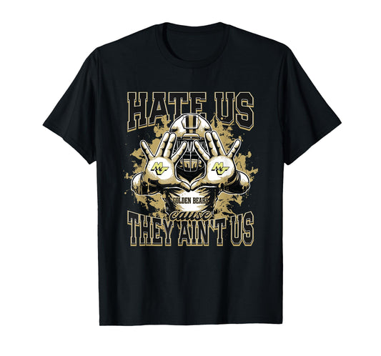 Mount Juliet Golden Bears Logo Hate Us Cause They Ain't HS T-Shirt