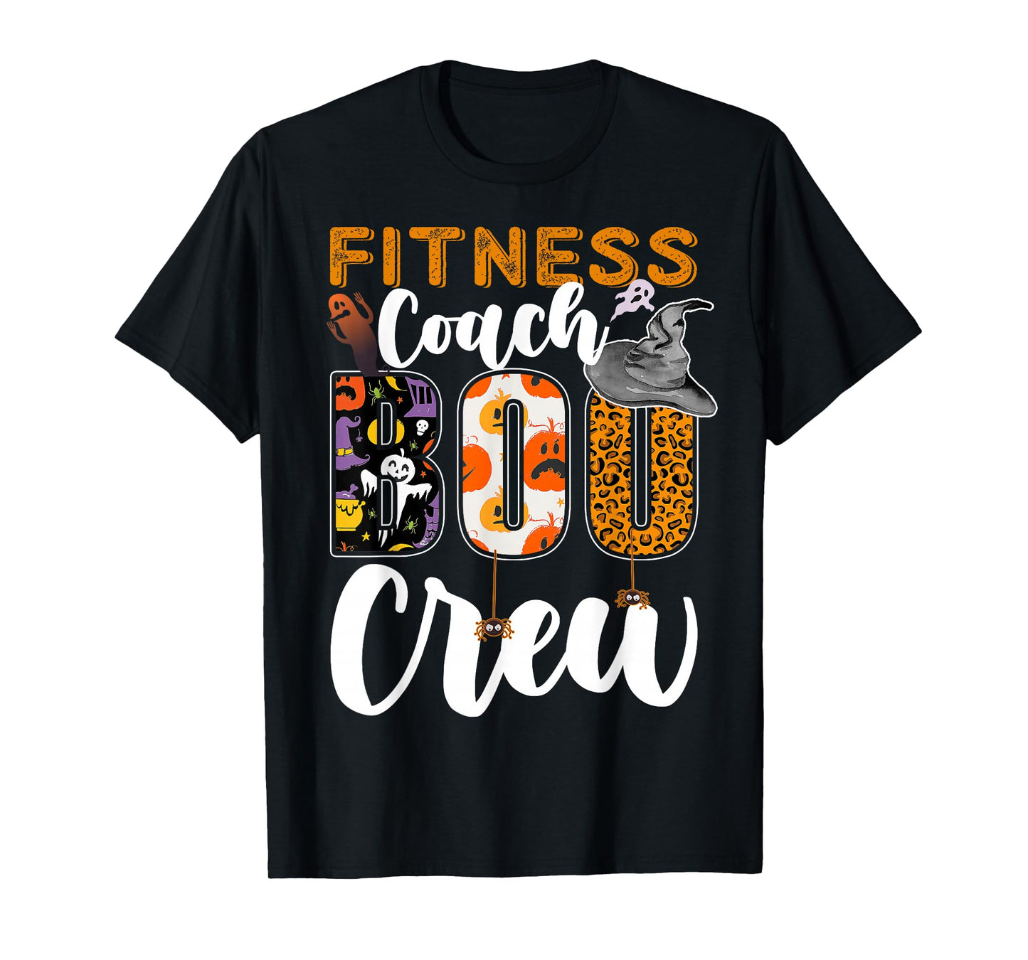 Fitness Coach Boo Crew Halloween Match Personal Trainer T-Shirt