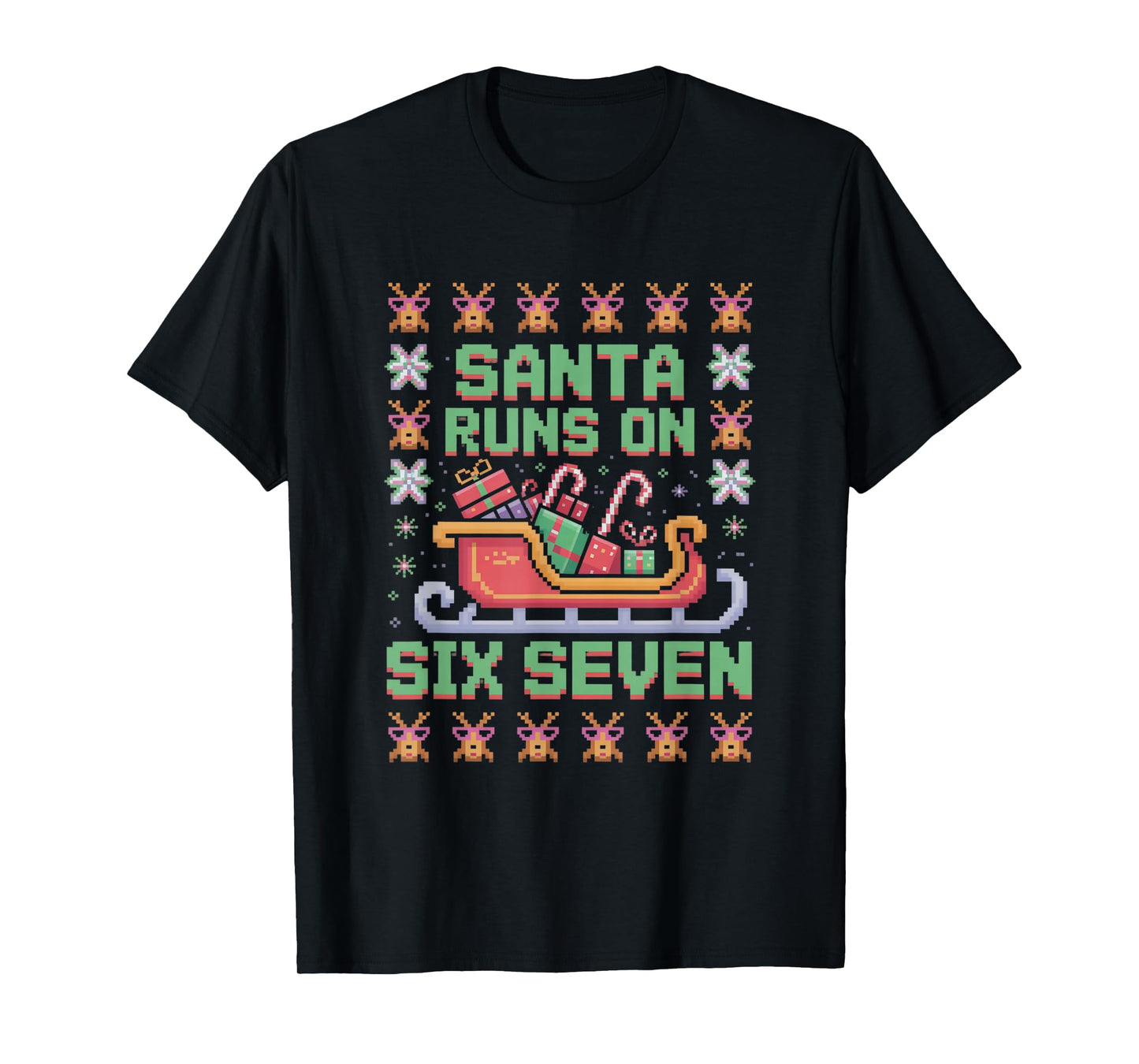 Funny Gen Alpha Gen Z Slang Funny Christmas Sweater T-Shirt