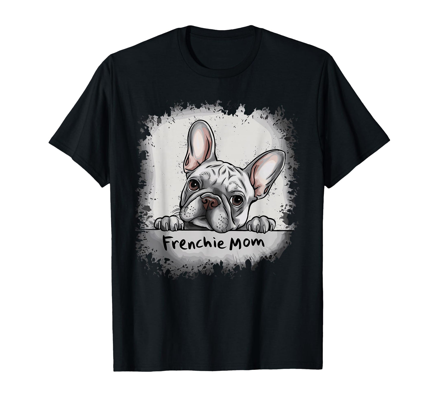 Retro French Bulldog Mom T-Shirt