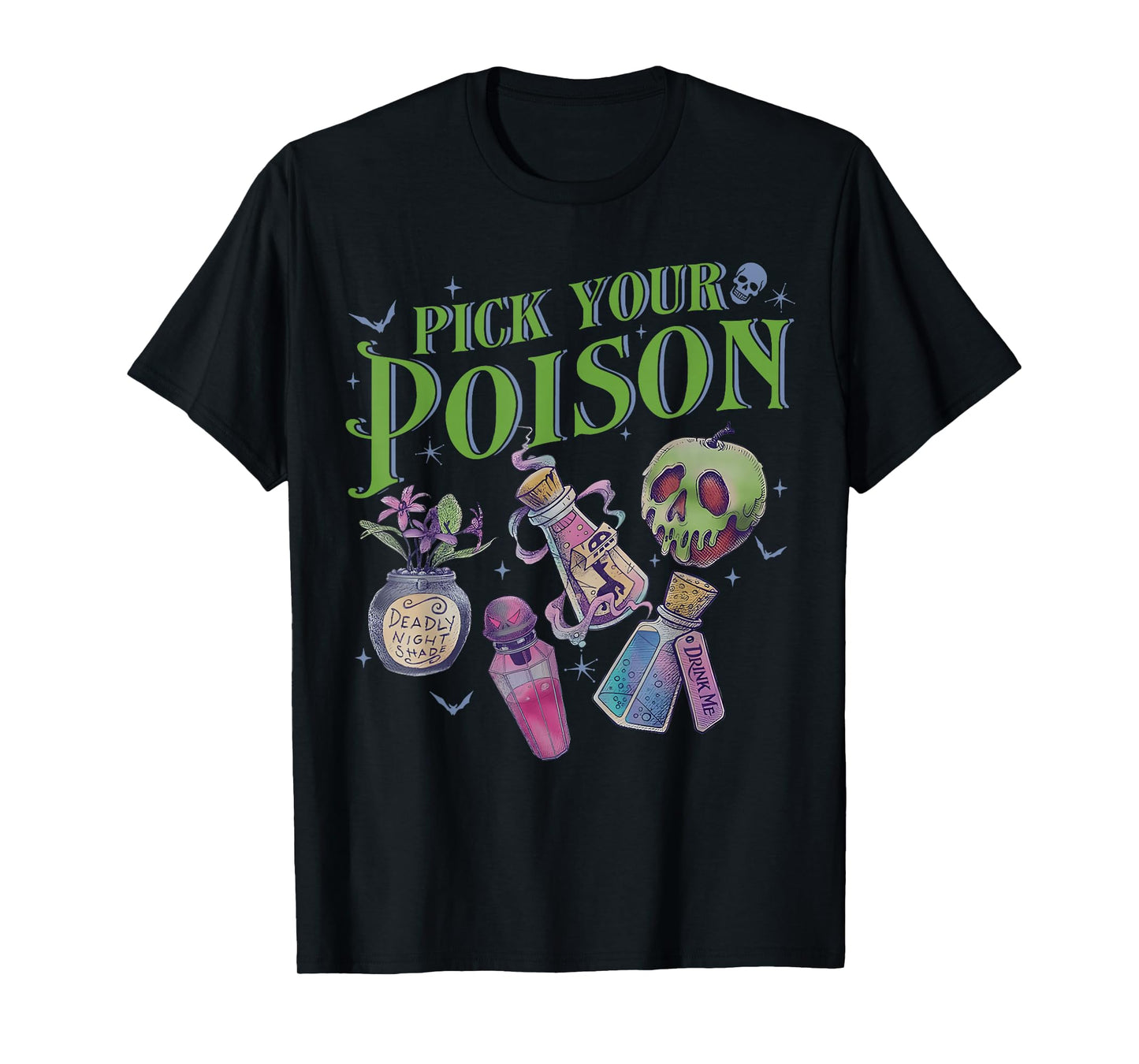 Pick Your Poison, Vintage Princess Halloween T-Shirt