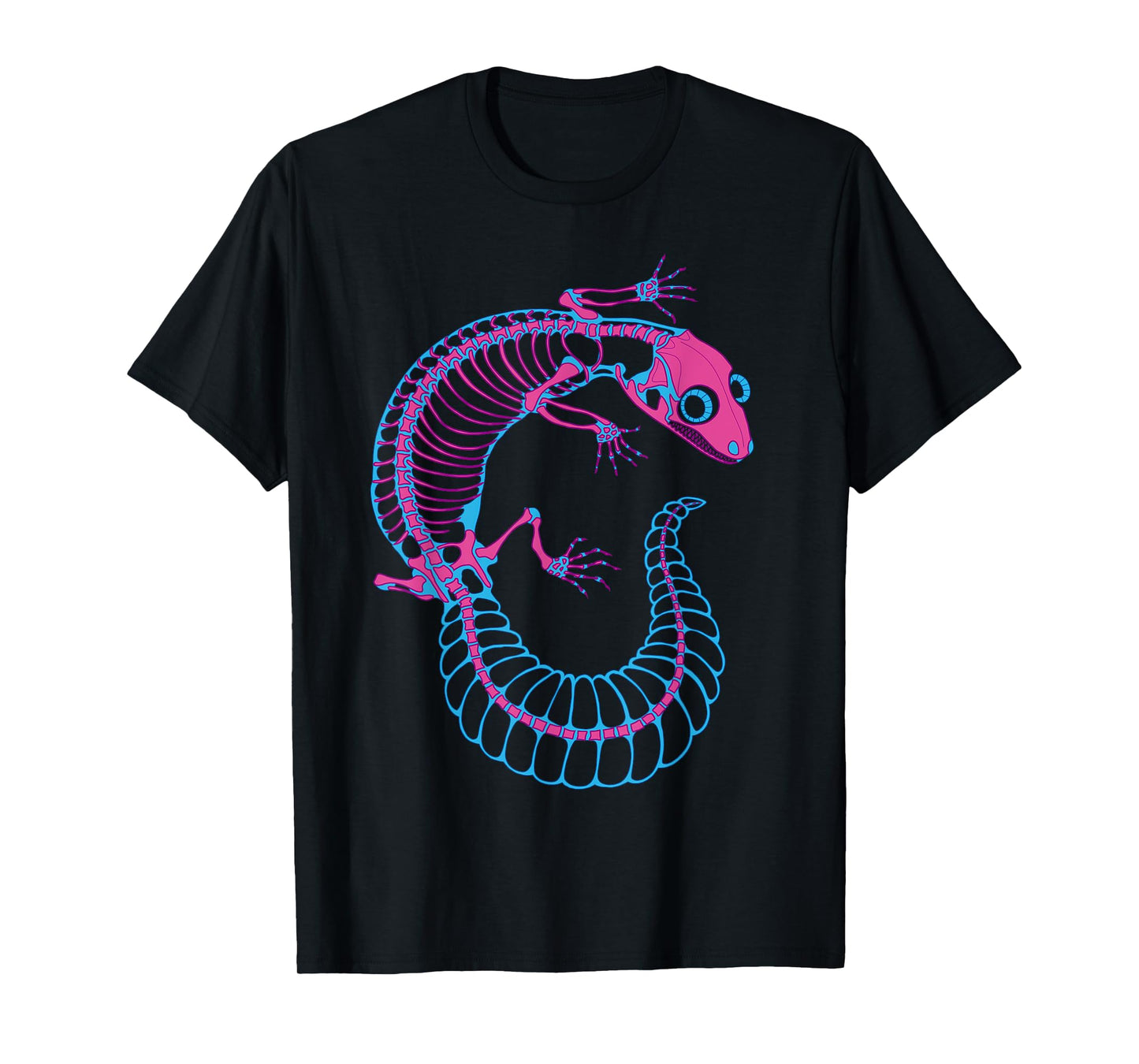 Diaphonized Gecko Skeleton T-Shirt