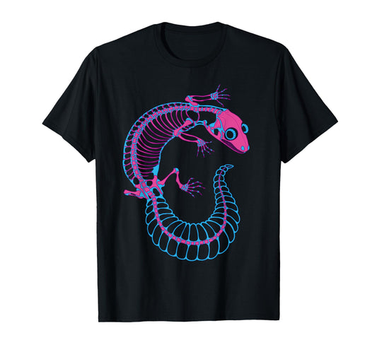 Diaphonized Gecko Skeleton T-Shirt